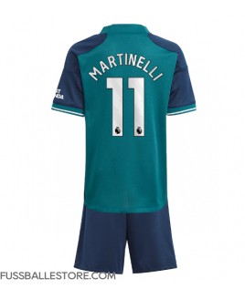 Günstige Arsenal Gabriel Martinelli #11 3rd trikot Kinder 2023-24 Kurzarm (+ Kurze Hosen)